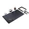 Dacasso Black Leather 7-Piece Desk Set DF-1004 - alternate 3